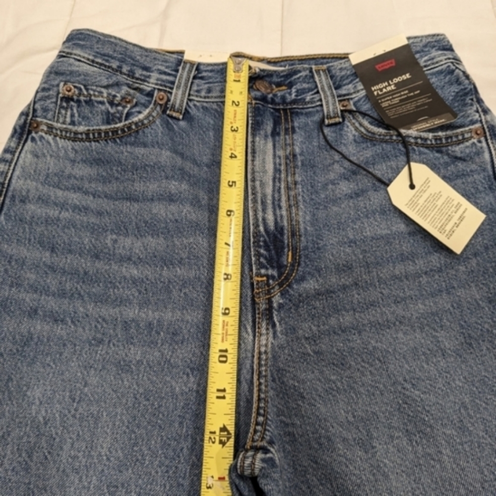 Levi's Ribcage High Rise Bootcut Jeans - Picture 3 of 15